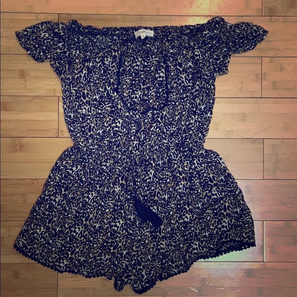 Rewind cheetah print romper - Picture 2 of 4